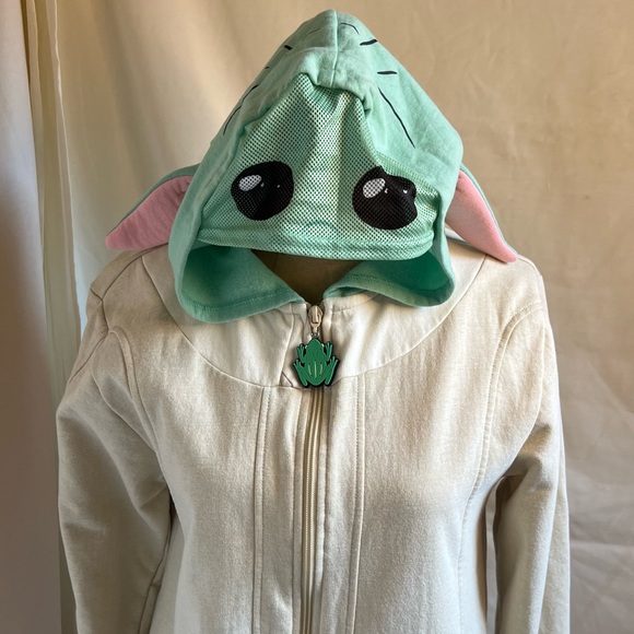 EUC Star Wars size XL Mandalorian hoodie sweatshirt - Picture 1 of 15